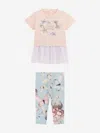 Guess Baby Girls Legging Set In Pink