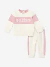 Guess Baby Girls Logo Tracksuit In Multi