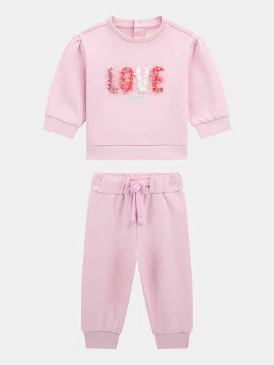 GUESS GUESS BABY GIRLS LOVE TRACKSUIT