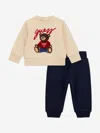 Guess Baby Girls Teddy Bear Tracksuit In Neutral
