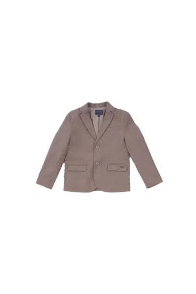 Guess Kids'  Baby Jacket L5rn06 Wgtw0 Gica Blazer Ceremony Stone In Brown