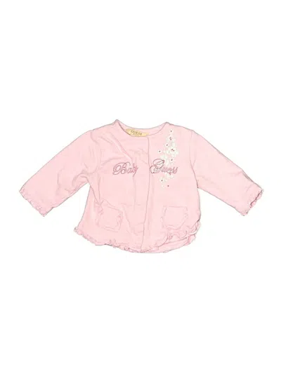 Pre-owned Guess Baby Babies' Jacket In Pink