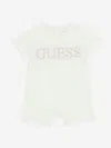 Guess Baby Logo Romper In Multi