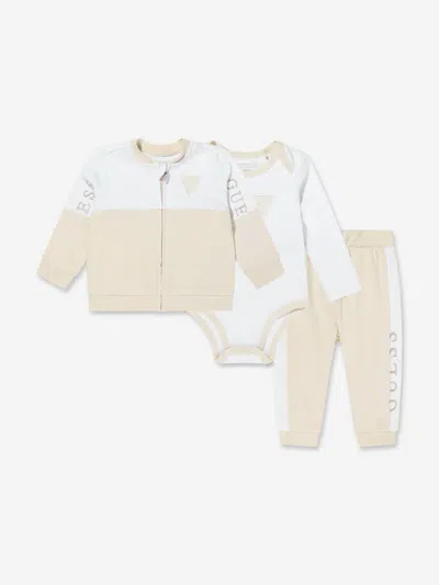 Guess Kids' Baby Tracksuit Set In Multi