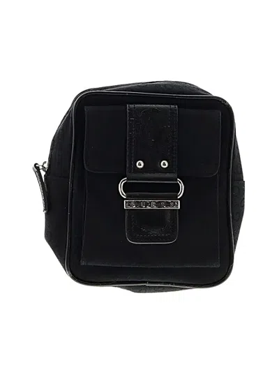 Pre-owned Guess Backpack In Black