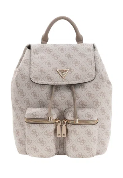 Guess Backpack Manhattan Ii In Avorio