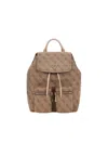 Guess Backpack Manhattan Ii In Beige