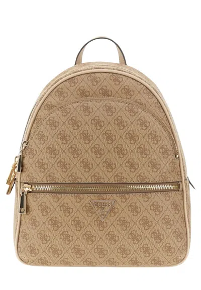 Guess Backpack Manhattan Ii In Beige