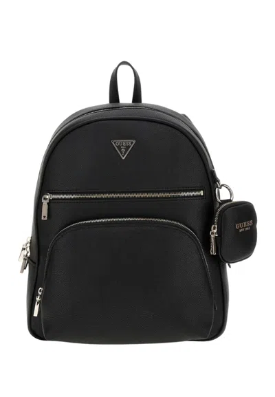 Guess Backpack Power Play Ii In Nero