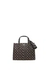 Guess Bag  Woman Hwpp8665220 Mocha Logo In Brown