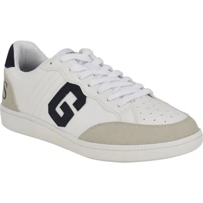 Guess Barko Sneaker In Grey/white Multi