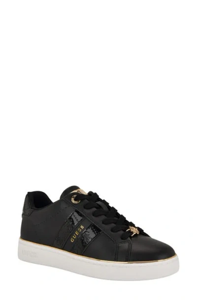 Guess Barlie Sneaker In Black