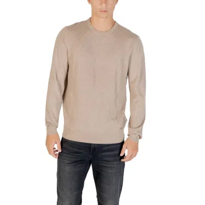 Guess Beige Polyacrylic Sweatshirt In Neutral