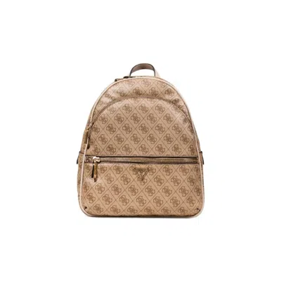 Guess Beige Polyethylene Women's Backpack In Sand