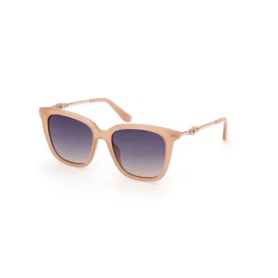 Guess Beige Resin Sunglasses In Neutral