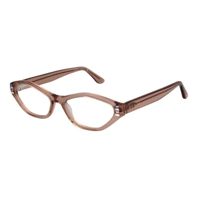 Guess Beige Women Optical Frames In Brown