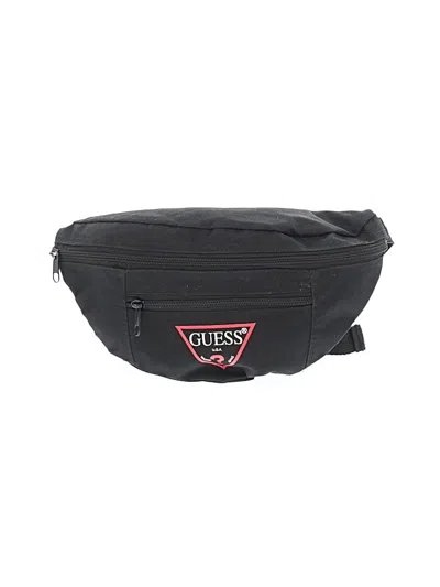Pre-owned Guess Belt Bag In Black