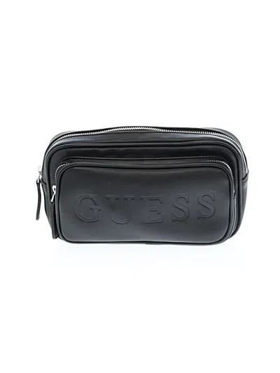 Pre-owned Guess Belt Bag In Black