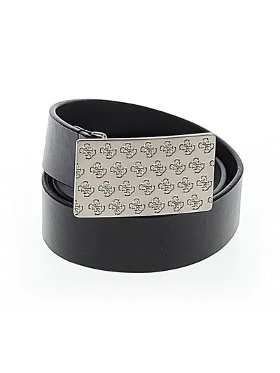 Pre-owned Guess Belt In Black