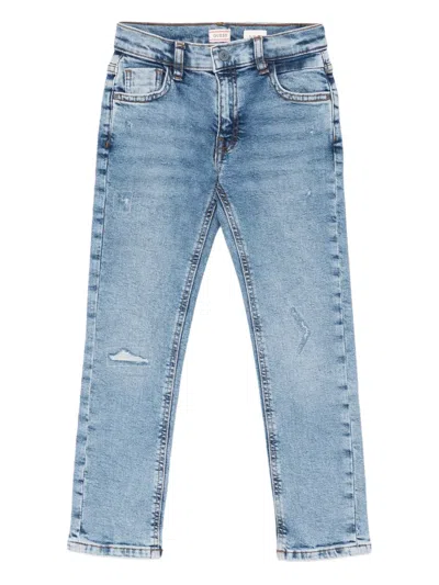 Guess Belt-loop Jeans In Blue