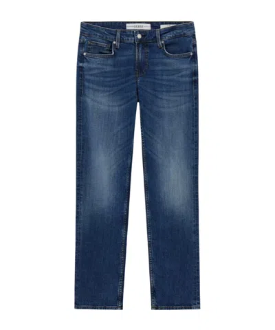 Guess Belt Loop Jeans In Blue