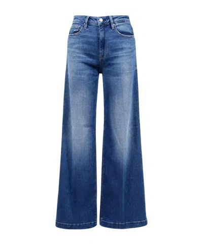 Guess Belt-loop Jeans In Blue