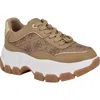 Guess Berrett Sneaker In Light Natural