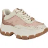 Guess Berrett Sneaker In Light Pink