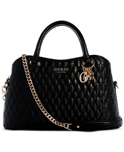 Guess Betula Satchel In Black