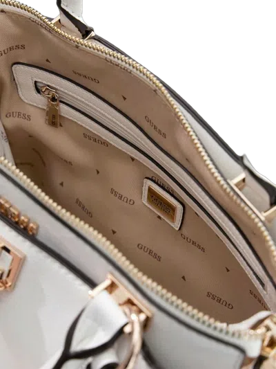 Guess Bianca Girlfriend Satchel In White