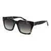 Guess Bicolor Plastic Sunglasses In Black