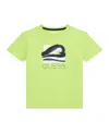 Guess Big Boy Printed Short Sleeve T-shirt In Green