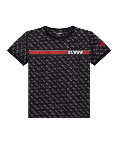 Guess Big Boy Short Sleeve T-shirt In Black