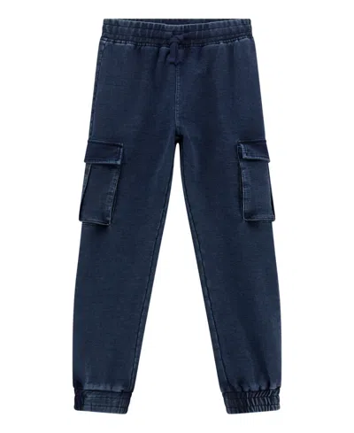 Guess Kids' Big Boys Active Cargo Pants In Blue