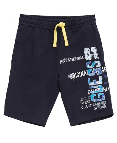 Guess Kids' Big Boys Active Short In Blue