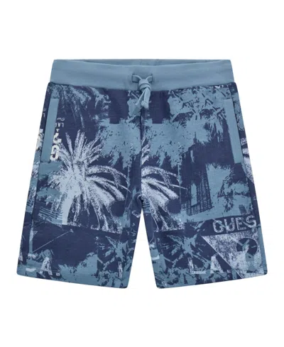 Guess Kids' Big Boys Active Shorts In Blue