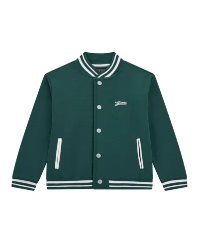 Guess Kids' Big Boys Bomber Jacket In Green