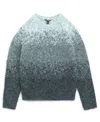 Guess Big Boys Long Sleeve Crewneck Sweater In Blue