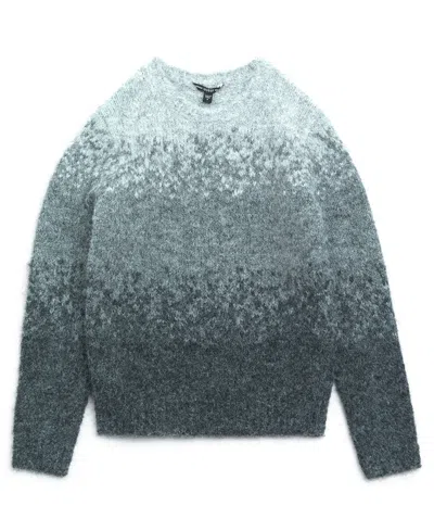 Guess Kids' Big Boys Long Sleeve Crewneck Sweater In Blue