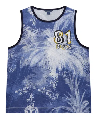 Guess Kids' Big Boys Oversize Mesh Sleeveless Tank Top