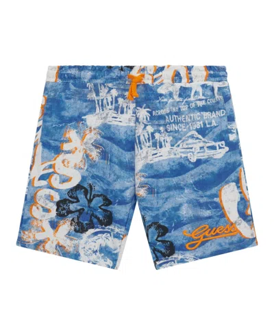 Guess Kids' Big Boys Printed Active Shorts