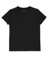 Guess Big Boys Short Sleeve Embroidered Logo T-shirt In Black