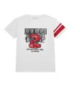 Guess Big Boys Slub Jersey Short Sleeve T-shirt In White