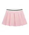 Guess Big Girl Ponte With An Elastic Wait Skirt In Pink