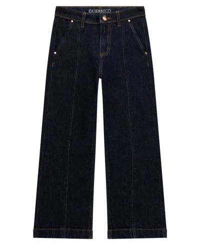 Guess Kids' Big Girls Dakota Culotte Denim Jeans In Blue