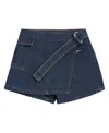 Guess Big Girls Denim Skort In Blue