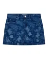 Guess Big Girls Denim With Laser Print Detail Skirt