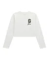 Guess Big Girls Long Sleeve T-shirt In White