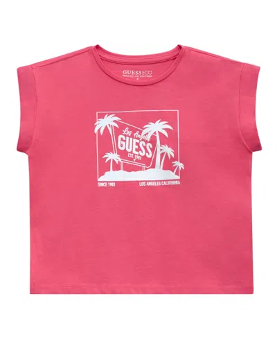 Guess Kids' Big Girls Midi Short Sleeve T-shirt