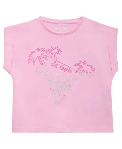 Guess Kids' Big Girls Midi Short Sleeve T-shirt